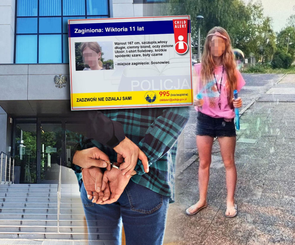 Zapadł wyrok dla porywacza 11-latki Sosnowca. Przemysław K. okrutnie wykorzystał Wiktorię