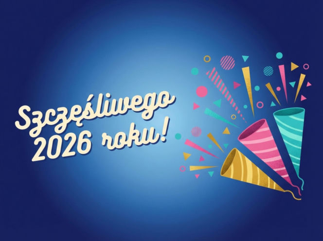 Piękne kartki, grafiki i obrazki na Nowy Rok 2026