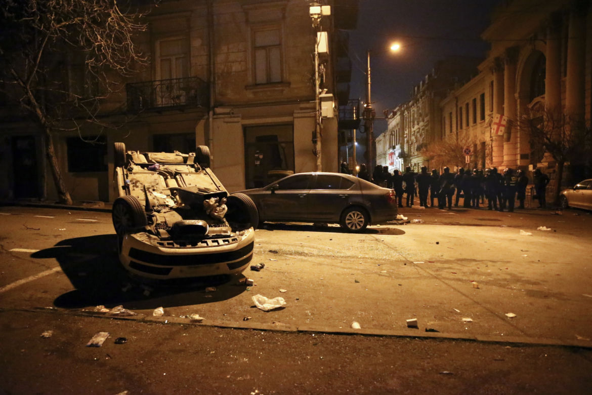 Protesty w Gruzji