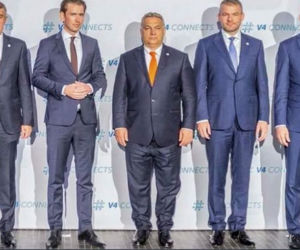 Victor Orban na szczycie V4