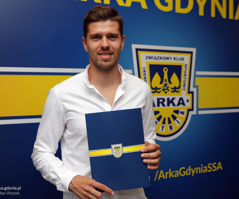 Michał Marcjanik po 2 latach wraca do Arki Gdynia