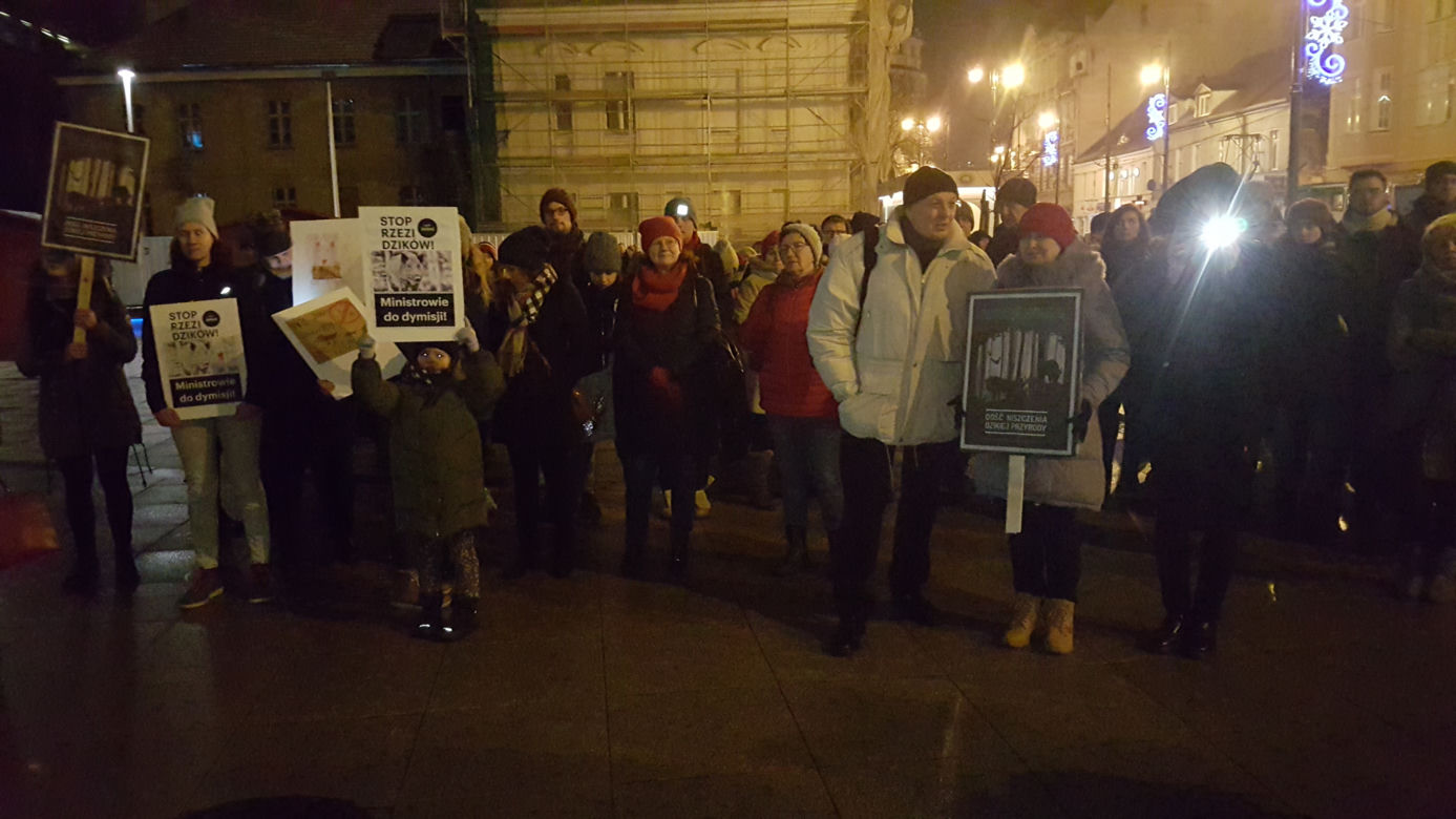 Protest w Bydgoszczy