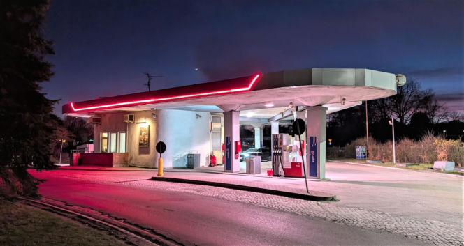 Stacja paliw typu Fürstenwalde pod Szczecinem