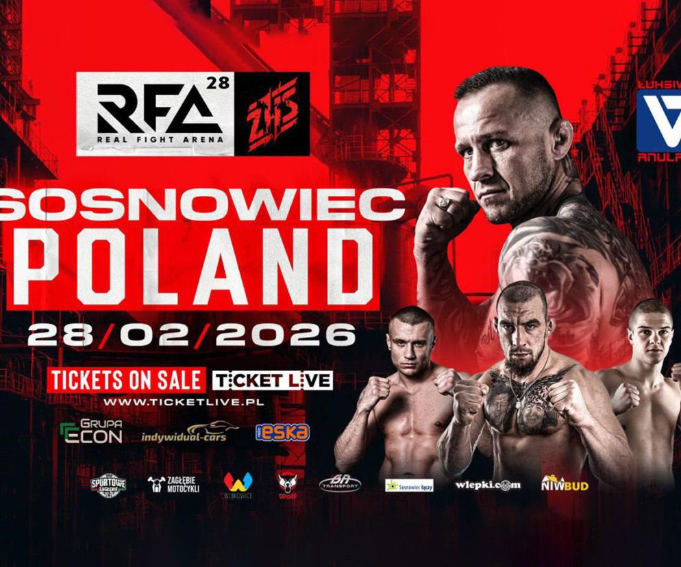 RFA & ZHS: Adrian Błeszyński gwiazdą wieczoru. Sportowe emocje w Arenie Sosnowiec 