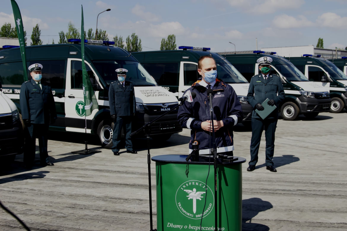 Inspekcja Transportu Drogowego otrzymała nowe radiowozy