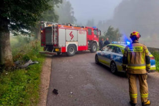 Tragedia koło Lidzbarka Warmińskiego. 19-latka wjechała autem do zbiornika wodnego