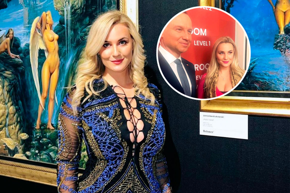 Anna Marisax słynie z ogromnego biustu. Spotkała się z Andrzejem Dudą