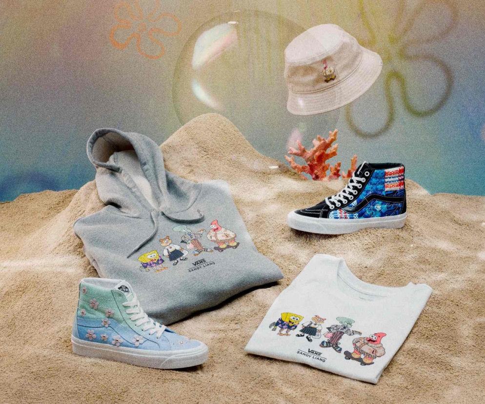 Vans i Nickelodeon łączą siły w najnowszej kolekcji obuwia, odzieży i akcesoriów z motywami ze świata SpongeBoba Kanciastoportego