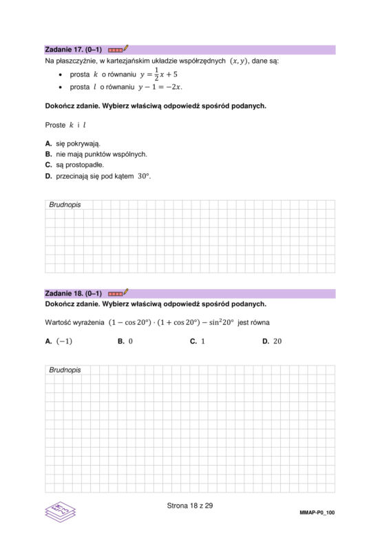 Matura próbna 2023 z matematyki. Arkusze CKE