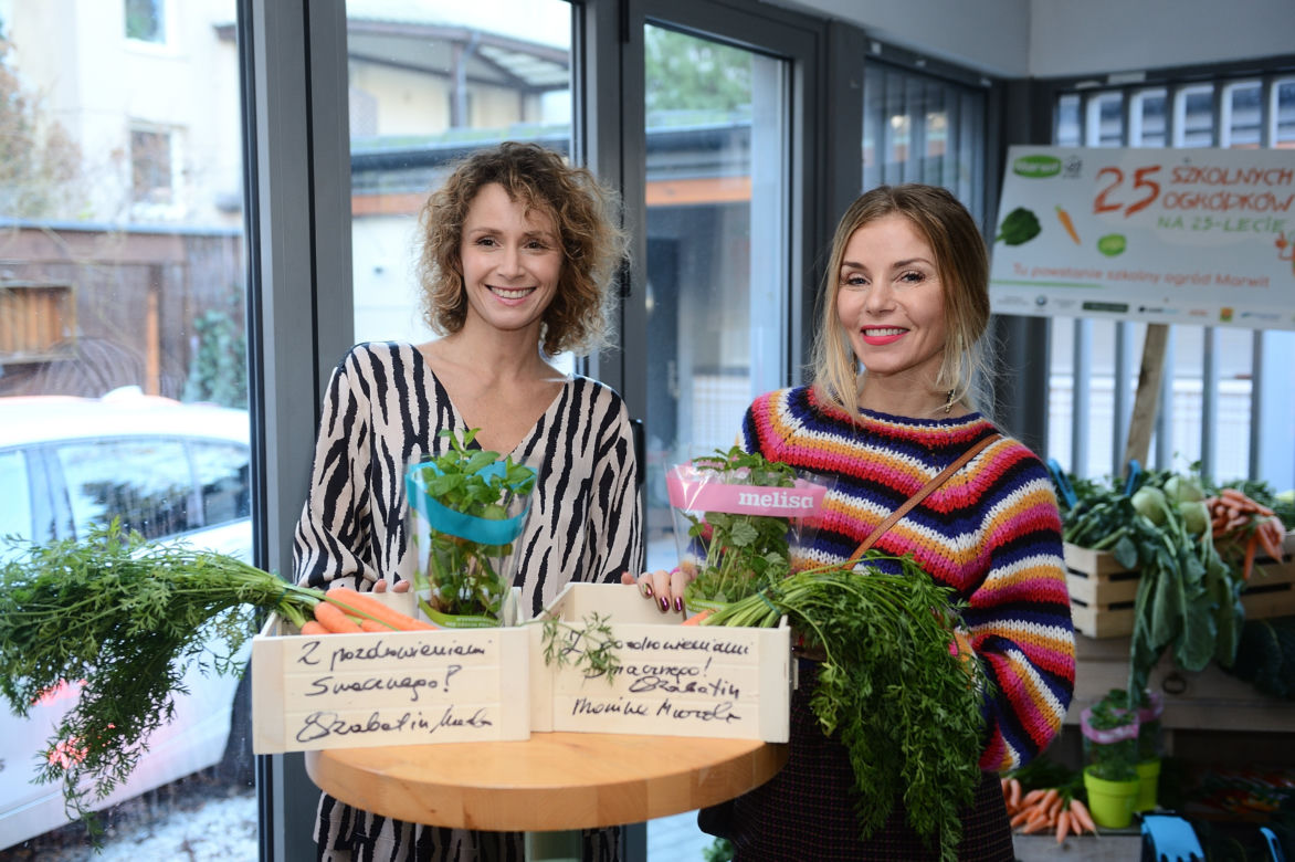 Monika Mrozowska i Ewa Szabatin wsparły projekt edukacyjny