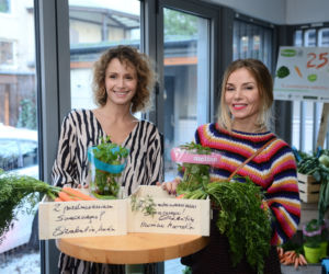 Monika Mrozowska i Ewa Szabatin wsparły projekt edukacyjny