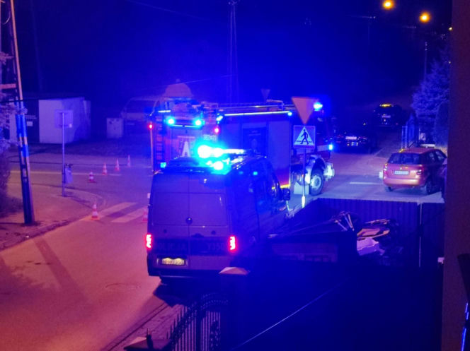 Zderzenie dwóch pojazdów na skrzyżowaniu Kraszewskiego i Ceglanej w Siedlcach