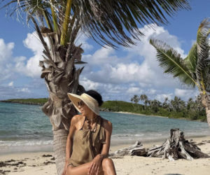 Gwiazdy witają nowy rok w bikini