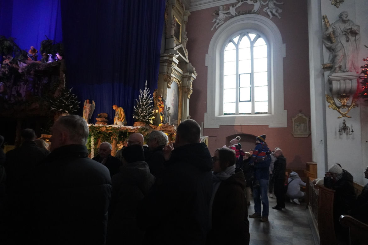 Szopka Bożonarodzeniowa u Franciszkanów na Placu Bernardyńskim w Poznaniu