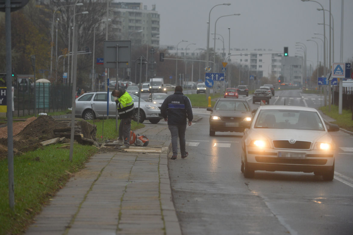 Przejście grozy na Gocławiu