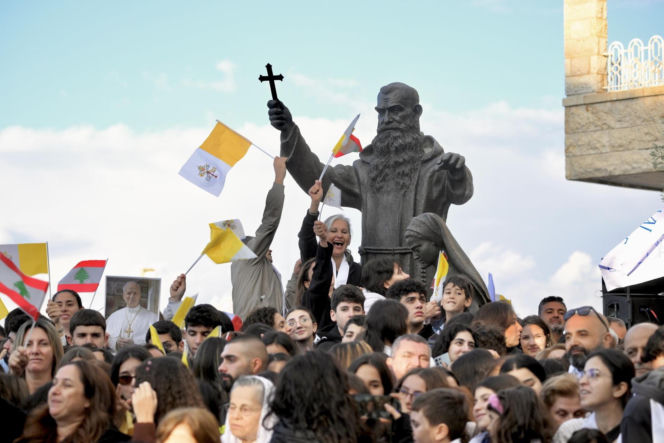 Leon XIV modlił się w miejscu wybuchu w porcie w Bejrucie z 2020 roku