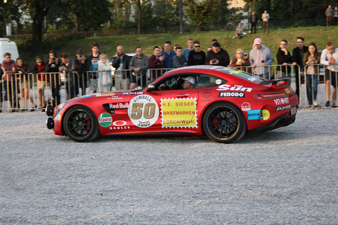 Gumball 3000 2017 w Polsce, Warszawa Stadion Narodowy