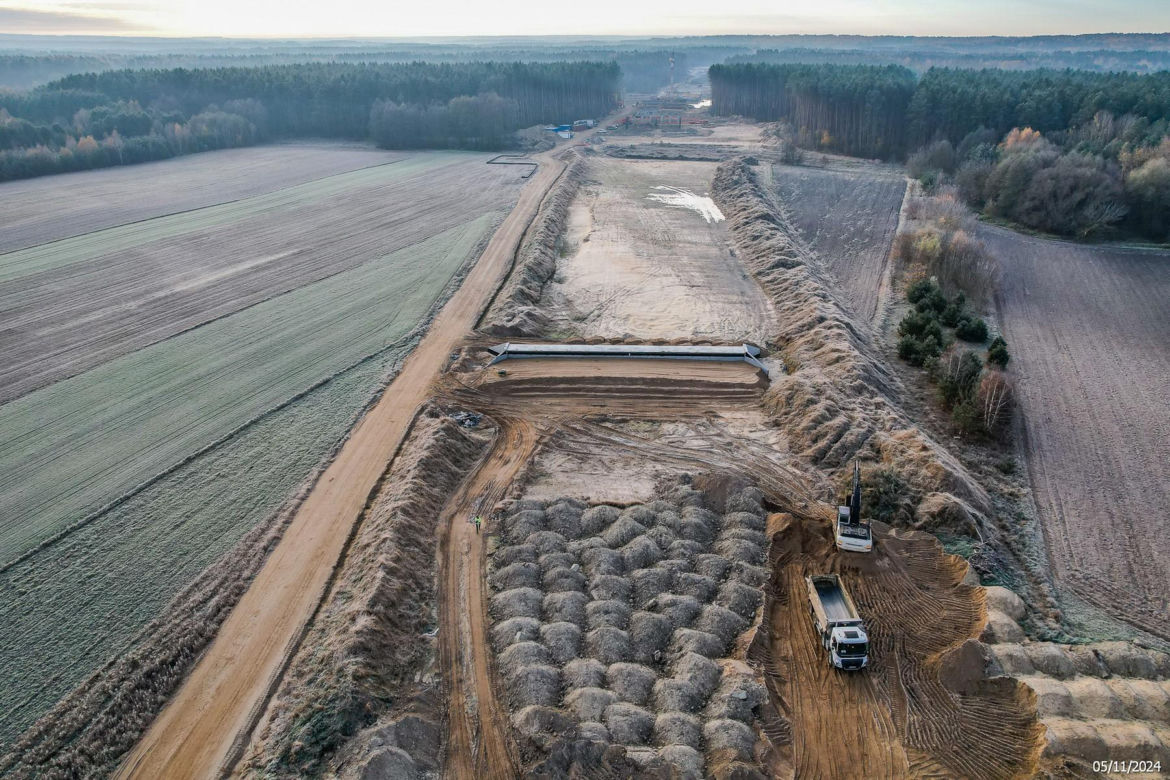 Nowy most na  Bugu w ciągu S19