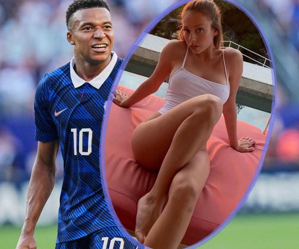 Kylian Mbappé i jego dziewczyna Ester Expósito. Aktorka wspiera piłkarza na trybunach w USA
