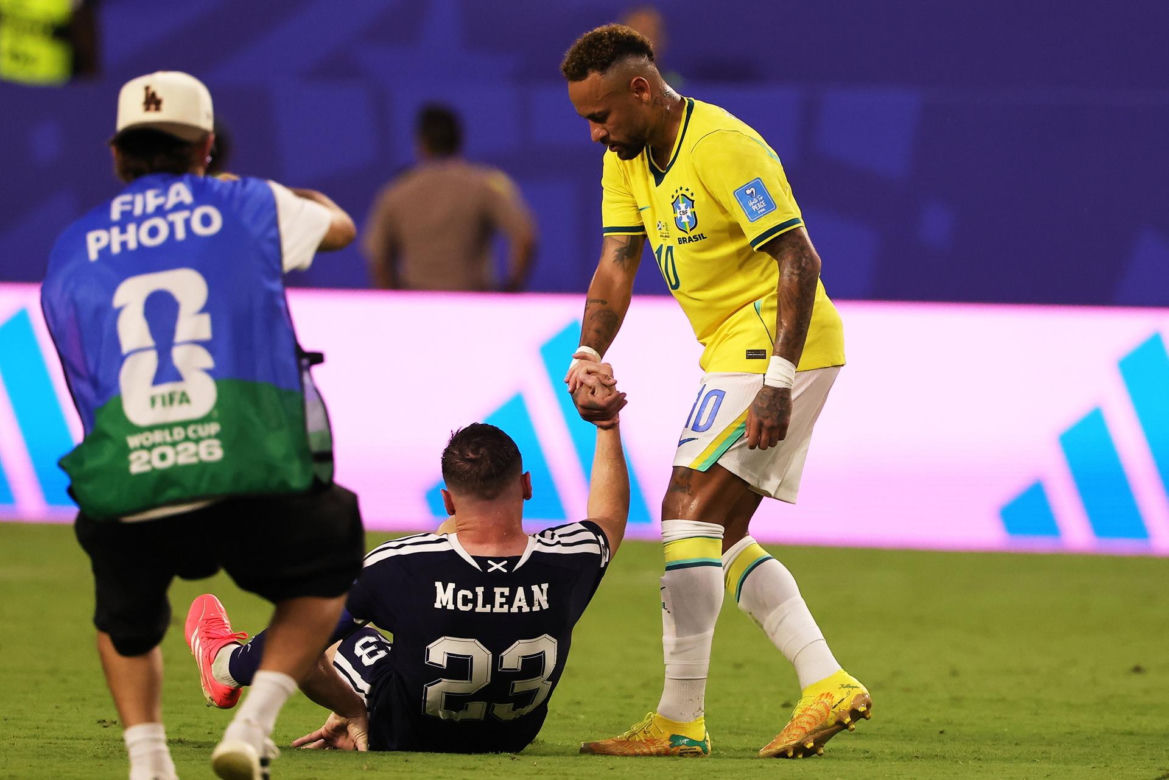 Neymar Szkocja - Brazylia