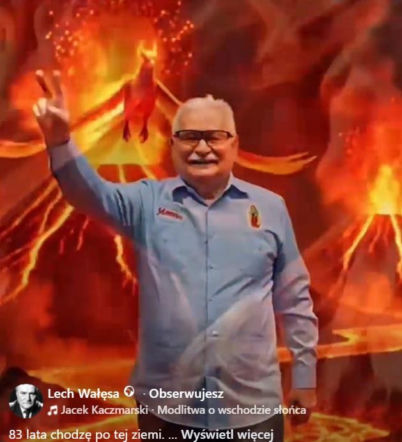 Lech Wałęsa obchodzi urodziny. Szokujące co pokazał w sieci