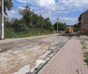 Remont ulicy Woziwodzkiej w Łomży
