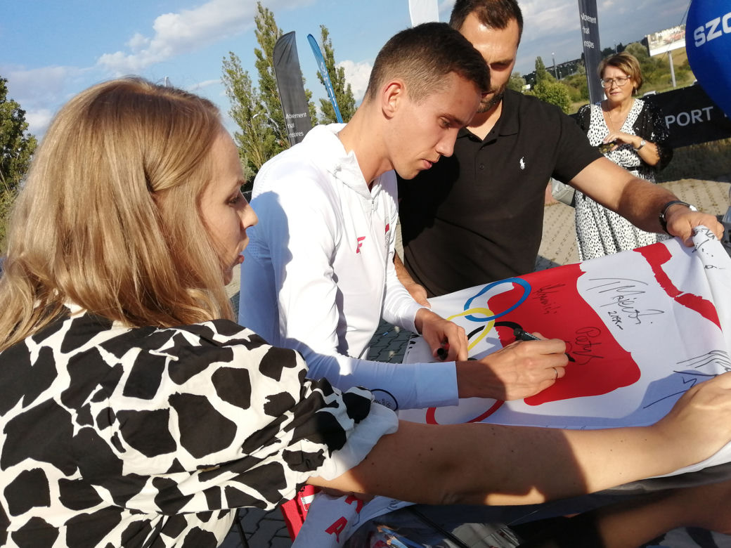 Patryk Dobek i Małgorzata Hołub - Kowalik w Szczecinie