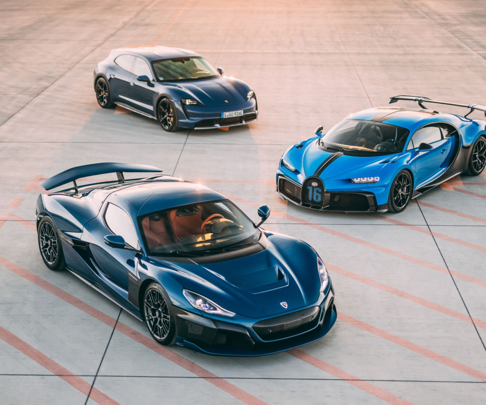 Bugatti, Rimac, Porsche