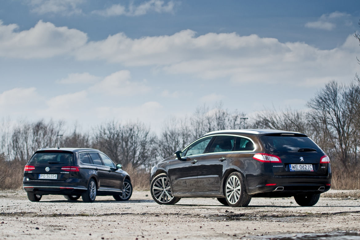Peugeot 508 SW 2.0 HDI vs. Volkswagen Passat Variant 2.0 TDI