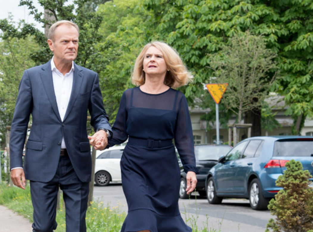 Małgorzata Tusk i Donald Tusk w 2020 roku