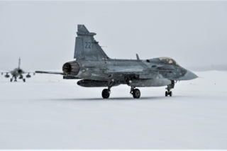  Myśliwce Gripen w misji Arctic Sentry. Szwecja wzmacnia arktyczne zdolności NATO