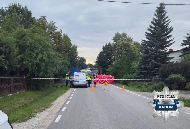 Śmiertelne potrącenie w gminie Kowala