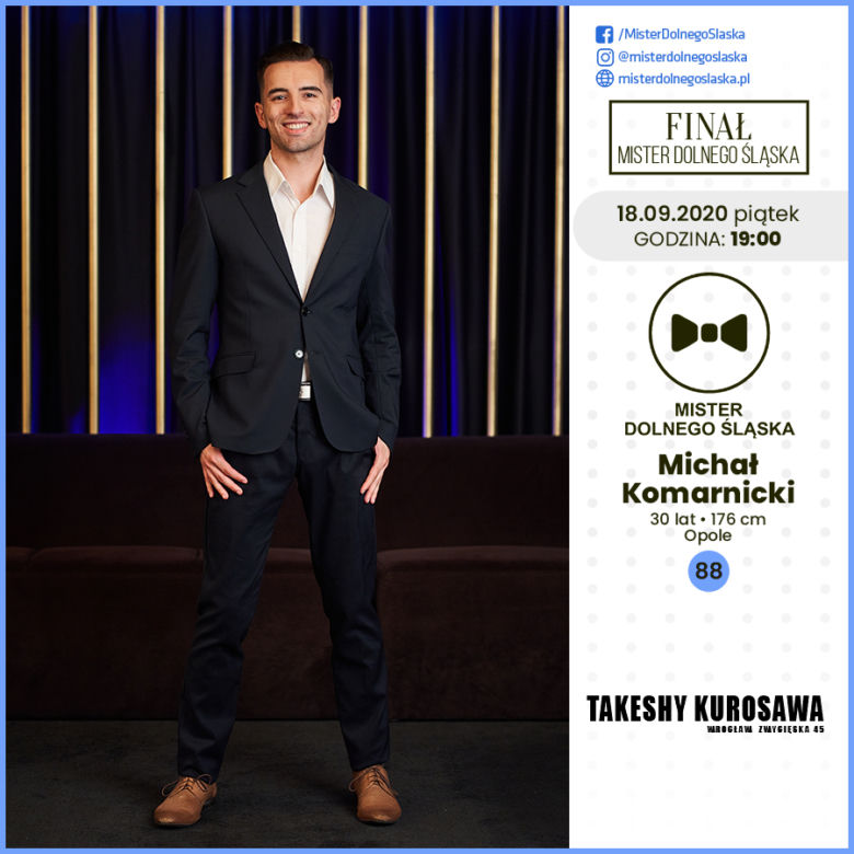 Finaliści Mister Dolnego Śląska 2020