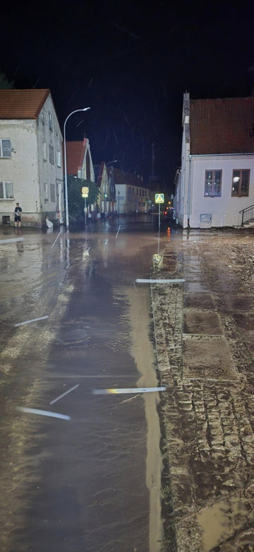 Woda zalała Tolkmicko