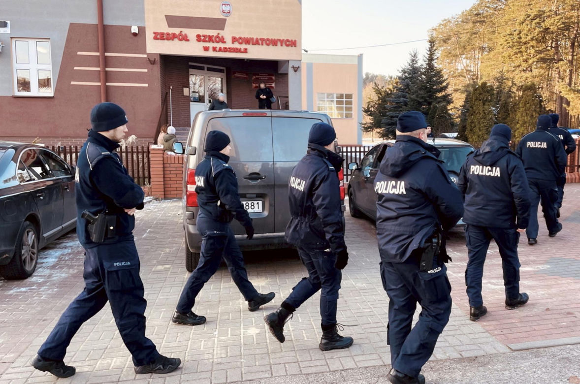 Atak nożownika w Zespole Szkół Powiatowych w Kadzidle
