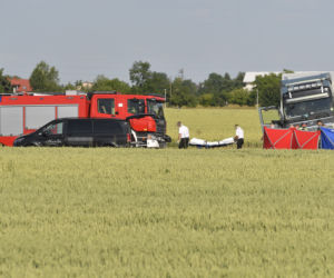 Wypadek w Elżbietowie. Zginęły dwie rodziny 