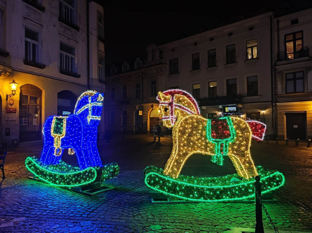 Świąteczne ozdoby w Tarnowie