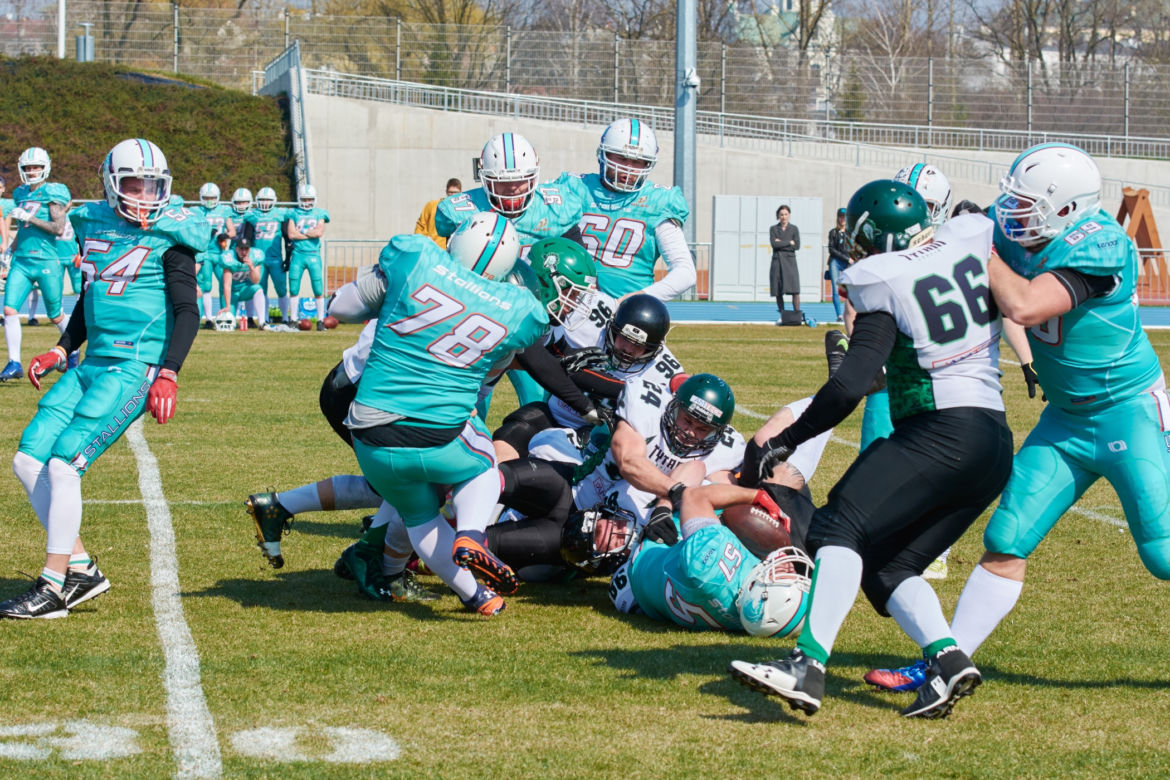 Tytani Lublin gotowi na nowy sezon. Sparing ze Stallions Kijów