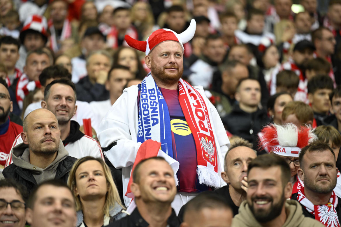 Tłumy kibiców na PGE Narodowym w Warszawie. Polska-Bośnia [ZDJĘCIA]