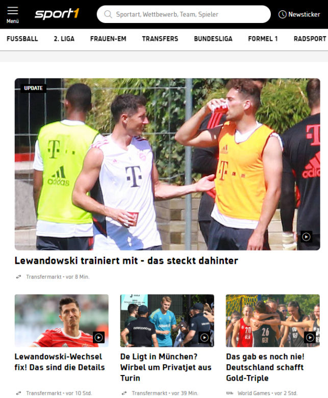 Tak media zareagowały na transfer Lewandowskiego