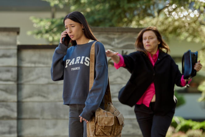 Na Wspólnej odc. 4131. Weronika (Renata Dancewicz), Antosia (Gabriela Jeżółkowska)