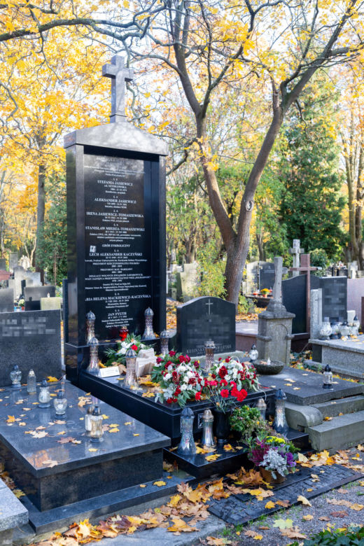 Jadwiga Kaczyńska. Grób