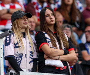 Górnik Zabrze - Lech Poznań: Zdjęcia kibiców i zawodników z meczu 8. kolejki PKO BP Ekstraklasy
