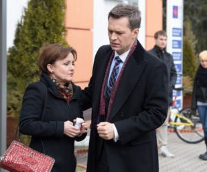 NA DOBRE i NA ZŁE odc. 525. Wanda Consalida (Barbara Lauks), Andrzej Falkowicz (Michał Żebrowski)