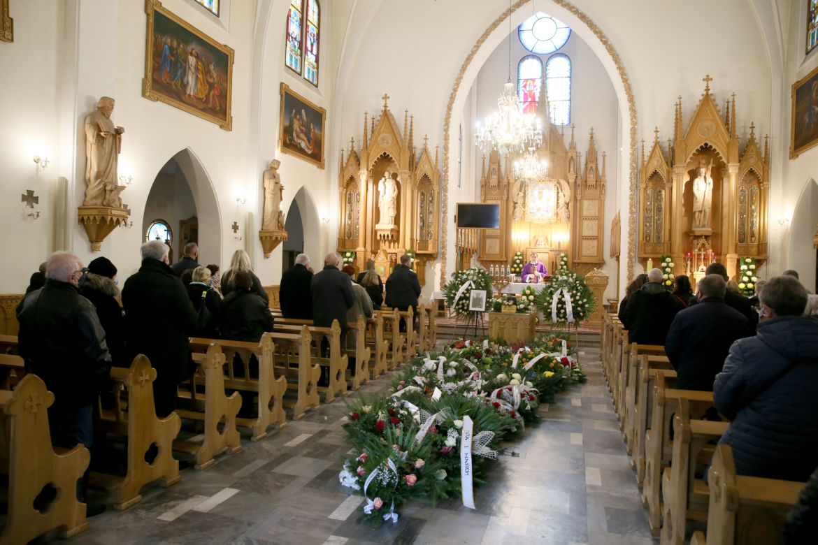 Pogrzeb Krzysztofa Rogali