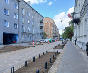 Przebudowa ul. Środkowej w Warszawie