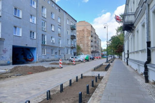 Przebudowa ul. Środkowej w Warszawie