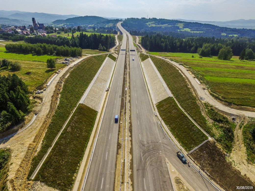 Odcinek zakopianki już niemal gotowy! Imponująca górska trasa
