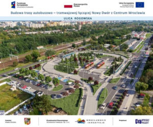 Końcowy przystanek Trasy Autobusowo-Tramwajowej