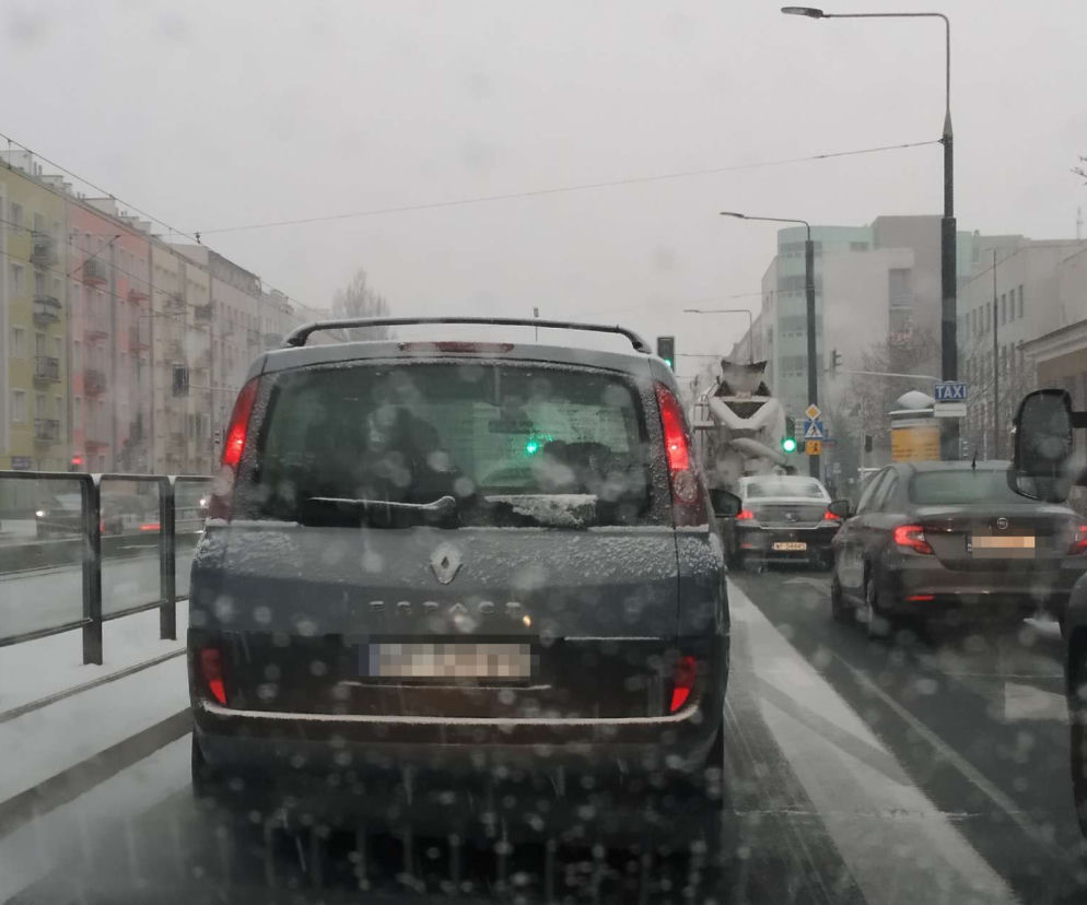 Atak zimy w Warszawie